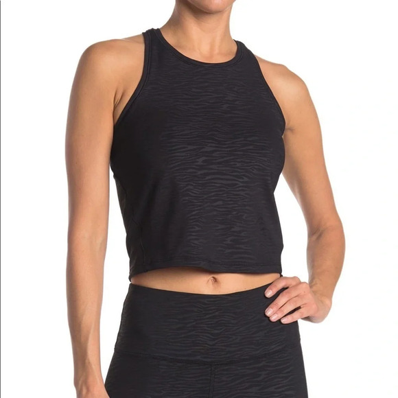 90 DEGREE BY REFLEX Interlink Embossed Zebra Top, Small, NWT​ - Picture 1 of 11